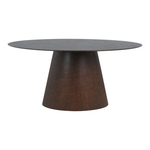 Bolton Dining Table - Table à manger, marron foncé, ovale 9x16x75 cm Bolton Dining Table - Table à manger, marron foncé, ovale 9x16x75 cm