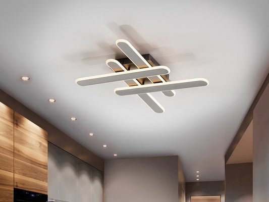 PLAFON YOGA GRIS TITANE 32W