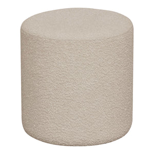 Ejby Pouf - Pouf en bouclé, beige, Ø34x36 cm, HN1233 Ejby Pouf - Pouf en bouclé, beige, Ø34x36 cm, HN1233