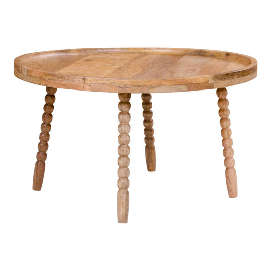 Jammu Coffee Table - Table basse, mangue naturel Ø6x35 cm