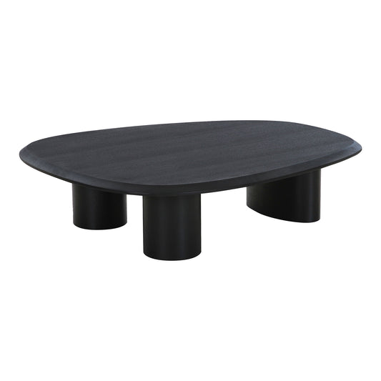 Tirano Coffee Table - Table basse, placage frêne, noir 78x96x32 cm