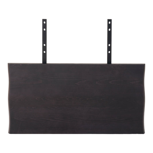 Rallonges Pour Table Toulon - Wave Edge - Lot de deux rallonges en chêne noir avec bord ondulé