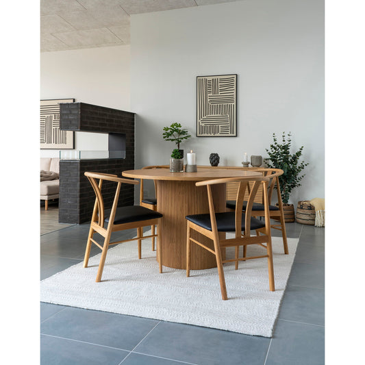 Boavista Dining Table - Table à manger, naturel ø12x75 cm