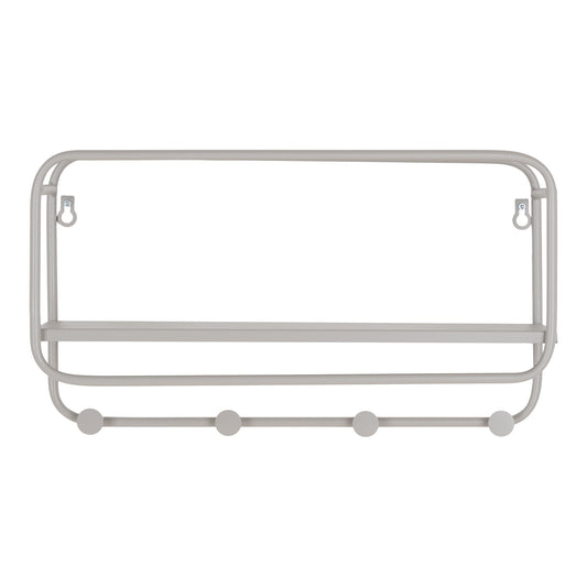 Feira Hat Shelf - Hat Shelf, steel, cool grey 45x15x25 cm