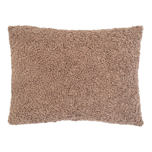Coussin Tavira - Coussin, bouclé marron 45x6 cm