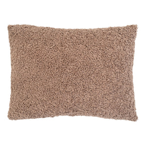 Coussin Tavira - Coussin, bouclé marron 45x6 cm Coussin Tavira - Coussin, bouclé marron 45x6 cm