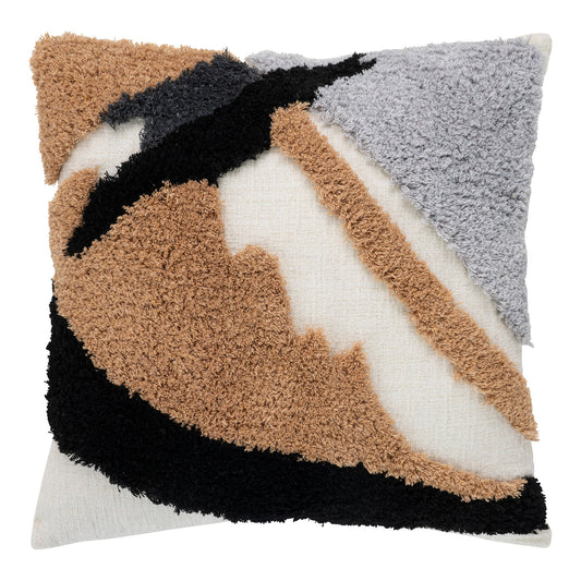 Coussin Sagres - Coussin, marron/noir/blanc 45x45 cm