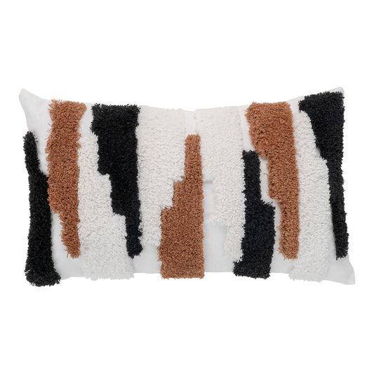 Coussin Sagres - Coussin, marron/noir/blanc 3x5 cm