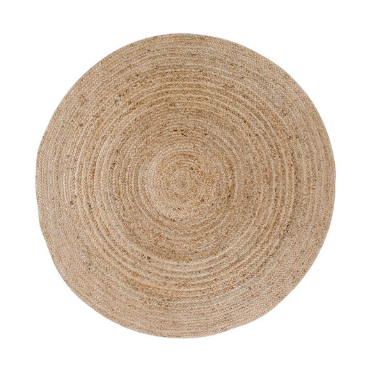 Tapis Bombay - Tapis, jute tressé, nature ø15 cm