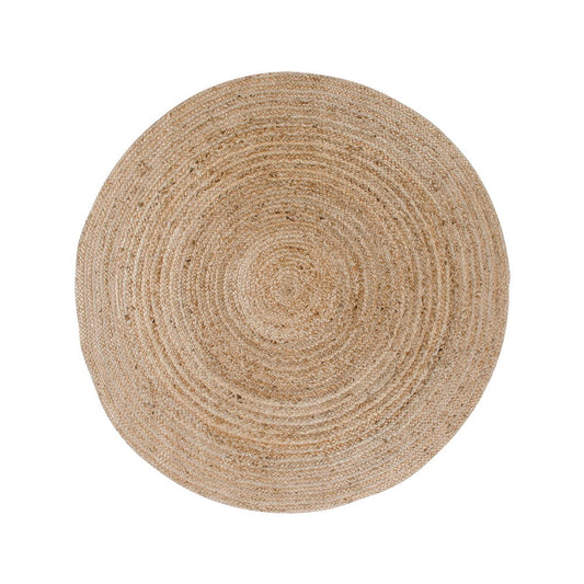 Tapis Bombay - Tapis, jute tressé, nature ø12 cm