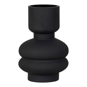 Vase - Vase, verre, noir, ø15x22 cm Vase - Vase, verre, noir, ø15x22 cm