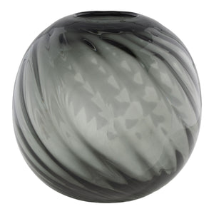 Vase - Vase, verre soufflé bouche, gris, ø2x19 cm Vase - Vase, verre soufflé bouche, gris, ø2x19 cm