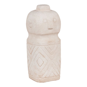 Décoration - <p>Décoration, ciment, beige, 6,5x6,5x15 cm</p> Décoration - <p>Décoration, ciment, beige, 6,5x6,5x15 cm</p>