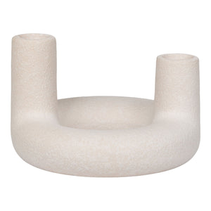 Bougeoir - Bougeoir, céramique, beige, ø13x8,5 cm Bougeoir - Bougeoir, céramique, beige, ø13x8,5 cm