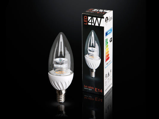 Ampoule Led Bougie TR.3000K 4W E14