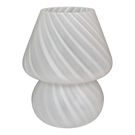 Alton LED Mushroom Lamp - Lampe, verre, blanc
