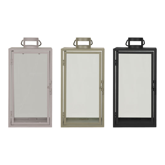 Alabama Lantern Display - Lantern Display, noir, beige, vert, lot de 36