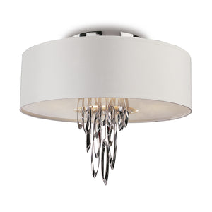 PLAFONNIER 4L DOMO CHROME BRIL PLAFONNIER 4L DOMO CHROME BRIL