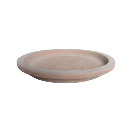 Soucoupe Stockport - Soucoupe, terre cuite, marron ø35x4 cm - vendu par 4