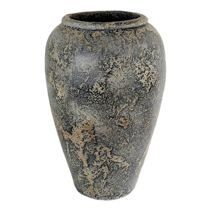 Pot de décoration Capelo - Pot en terre cuite, gris, Ø47x69 cm Pot de décoration Capelo - Pot en terre cuite, gris, Ø47x69 cm