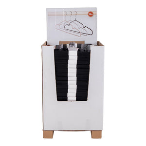Massa Hangers Display - Présentoir, cintres en métal avec revêtement, 8 sets Massa Hangers Display - Présentoir, cintres en métal avec revêtement, 8 sets