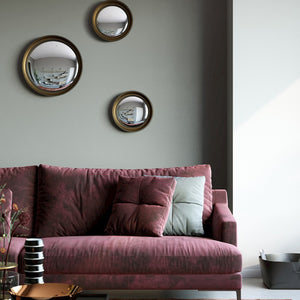 Miroir Convex Gold taille S 33 x 33 cm Miroir Convex Gold taille S 33 x 33 cm