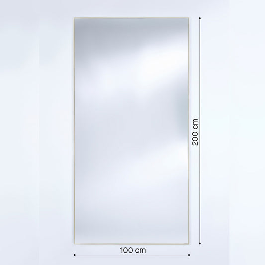 Miroir Lucka Outdoor Gold XXL 100 x 200 cm