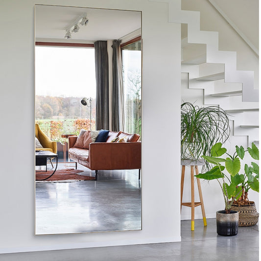 Miroir Lucka Gold taille XXL 100 x 200 cm