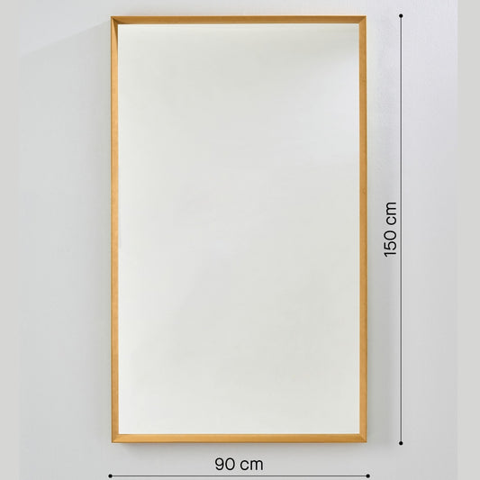 Miroir Velvet Ochre Rectangle 90 x 150 cm