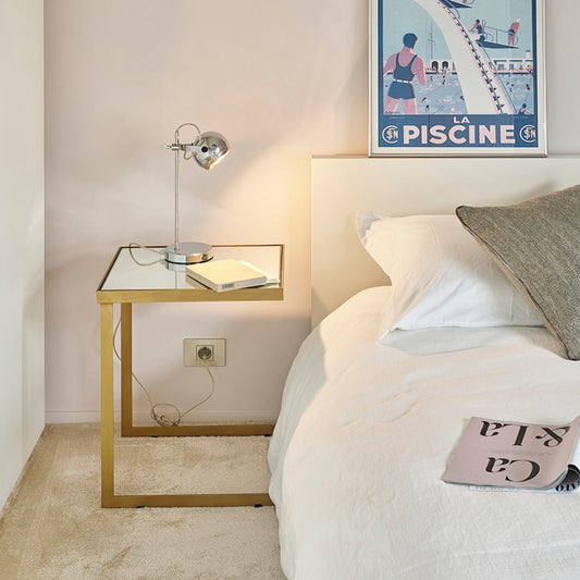 Tablo Bronze Side Table 45 x 40 x 53 cm