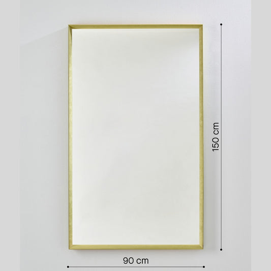 Miroir Velvet Green Rectangle 90 x 150 cm