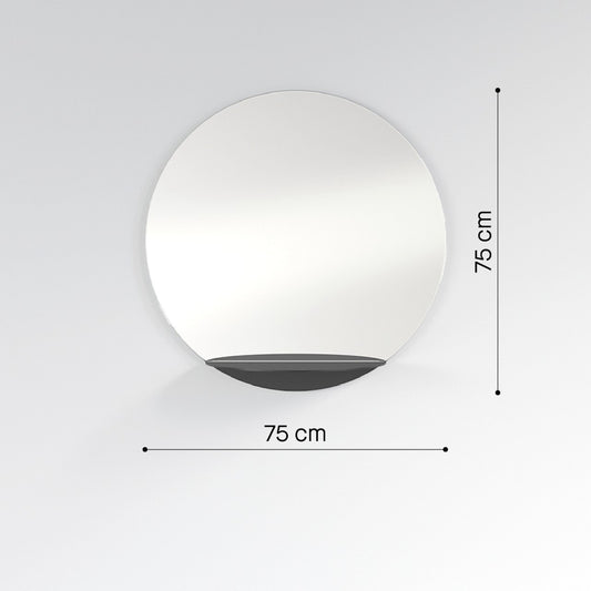 Miroir Globe 75 x 75 cm