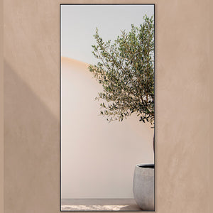 Miroir Lucka Outdoor Black XL 80 x175 cm Miroir Lucka Outdoor Black XL 80 x175 cm