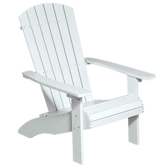 The Outsider Chaise longue Milan Adirondack Polywood Blanc