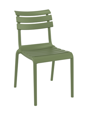 Siesta Helen Chaise de jardin empilable Vert olive (par 2 pièces) Siesta Helen Chaise de jardin empilable Vert olive (par 2 pièces)