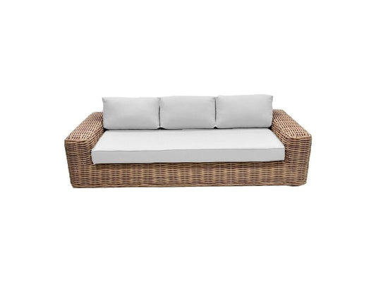 The Outsider Charlotte Lounge Sofa 3-Seater Wicker