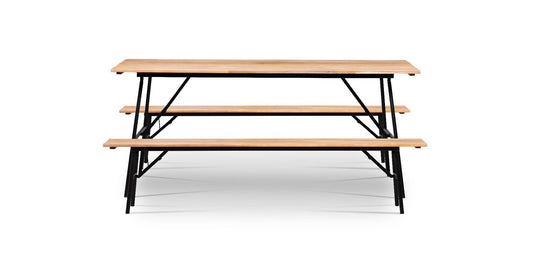 The Outsider Joanne Set de pique-nique 180Cm Acacia pliable