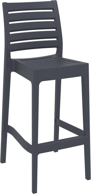 Siesta Ares Tabouret de bar empilable 75 cm Gris foncé (par 2 unités) Siesta Ares Tabouret de bar empilable 75 cm Gris foncé (par 2 unités)