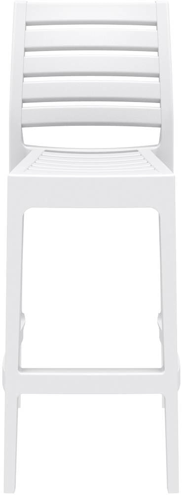 Siesta Ares Tabouret de bar empilable 75 cm Blanc (par 2 unités)