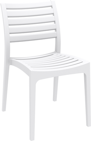 Siesta Ares Chaise de jardin empilable blanc (par 2 unités) Siesta Ares Chaise de jardin empilable blanc (par 2 unités)