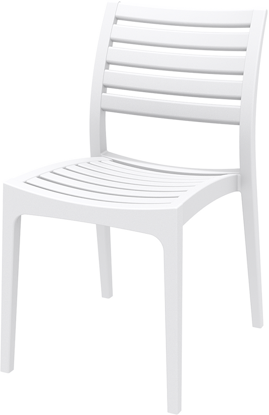 Siesta Ares Chaise de jardin empilable blanc (par 2 unités)