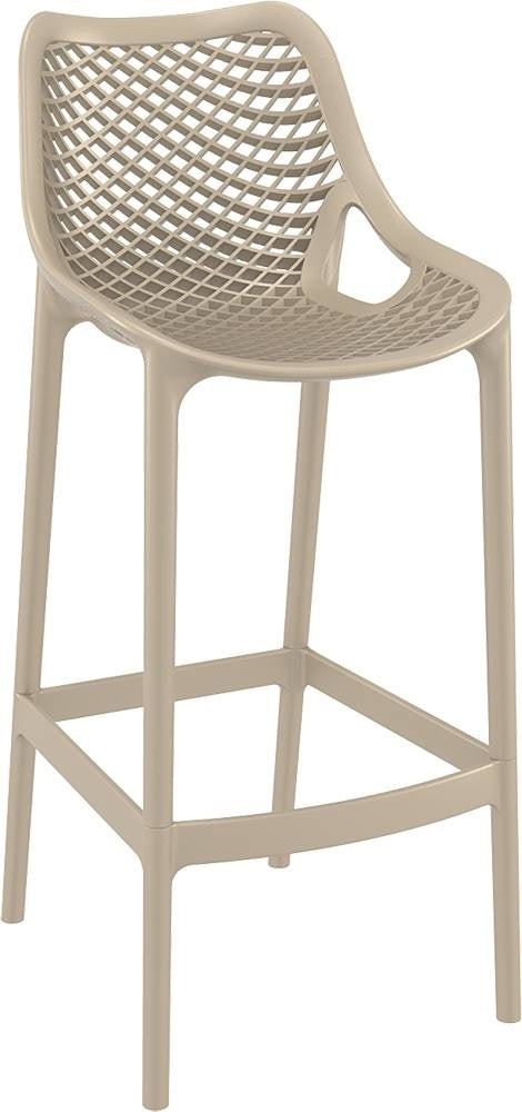 Baratti Hava Tabouret de bar 75 cm Taupe (par 2 pièces)