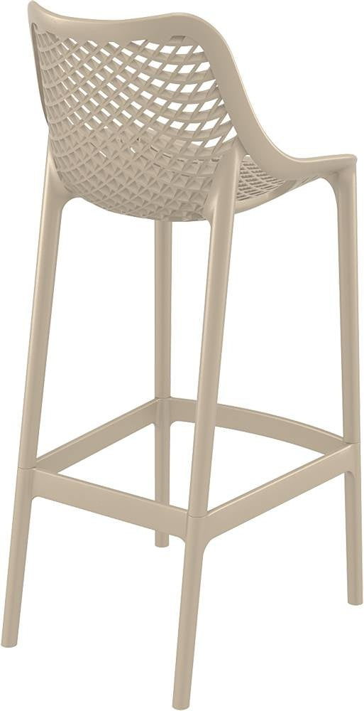 Baratti Hava Tabouret de bar 75 cm Taupe (par 2 pièces)