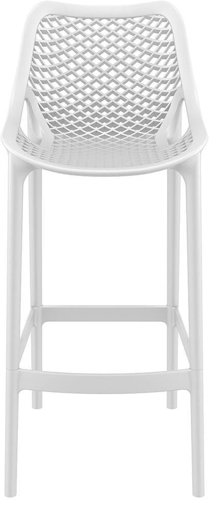 Baratti Hava Tabouret de bar 75 cm blanc (par 4 pièces)
