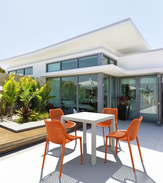 Baratti Hava Chaise de jardin empilable orange (par 2 pièces)