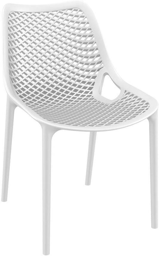 Baratti Hava Chaise de jardin empilable blanc (par 2 pièces)