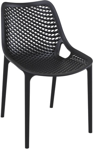 Baratti Hava Chaise de jardin empilable noir (par 2 pièces) Baratti Hava Chaise de jardin empilable noir (par 2 pièces)