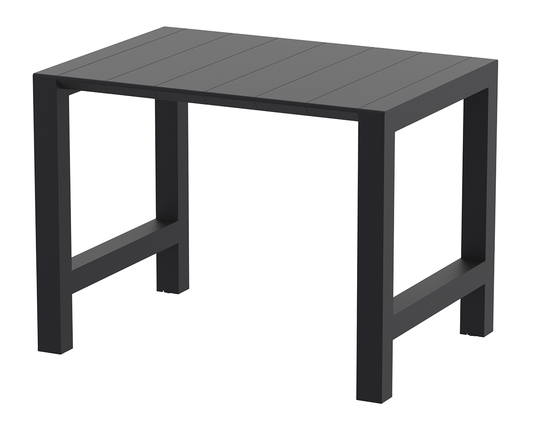 Siesta Vegas Table de bar extensible 100/140 cm Noir