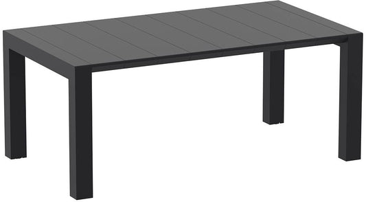 Siesta Vegas Table de jardin extensible Medium 180/220 cm Noir