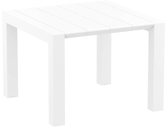 Siesta Vegas Table de jardin extensible Small 100/140 cm Blanc
